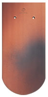 Dachówka karpiówka Klassik Krój zaokrąglony Nuance naturalna płomieniowana angobowana (fot. Creaton)