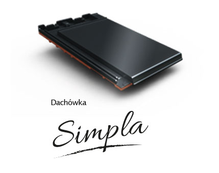 Dachówka ceramiczna p³aska Creaton Simpla