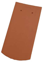 Dachówka Karpiówka segmentowa naturalna czerwień (fot. Koramic)