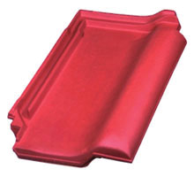 Dachówka Renesansowa E32 czerwona angoba (fot. Koramic)