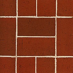 imgCeg³a brukowa czerwona cieniowana podpalana