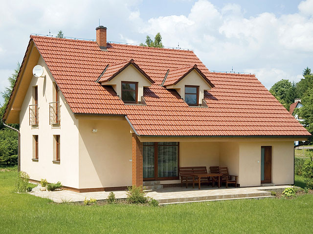 imgDachówka Marsylka 12 czerwona angoba
