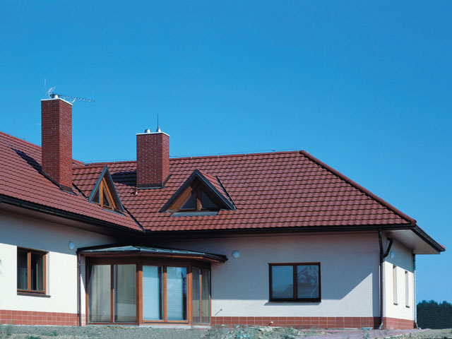 imgDachówka ceramiczna Stodo 12 Miedziana angoba