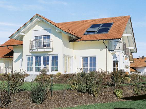 imgSystem solarny - przyk³ad realizacji