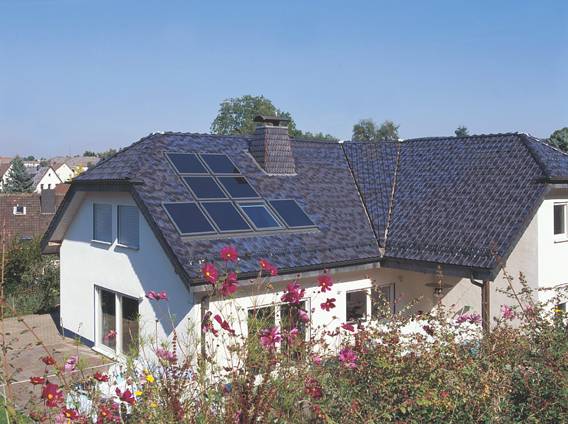 imgSystem solarny - przyk³ad realizacji