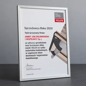 VELUX – Auszeichnung