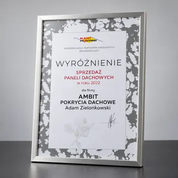 Blachy Pruszyński – Anerkennung