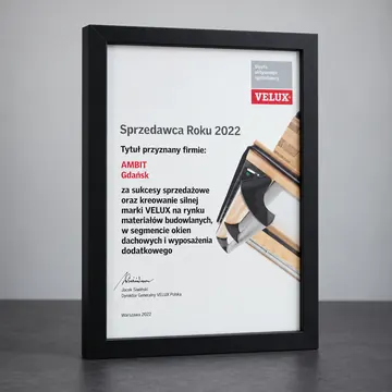 VELUX – Auszeichnung