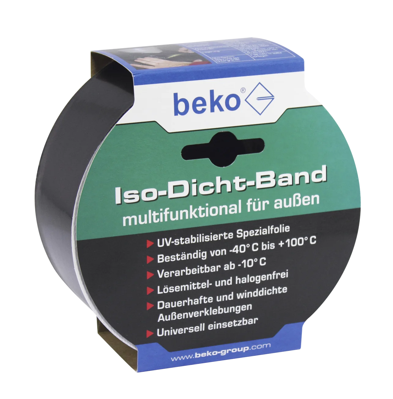 beko Iso-Dicht – Klebebänder für Dachbahnen und Dampfsperren
