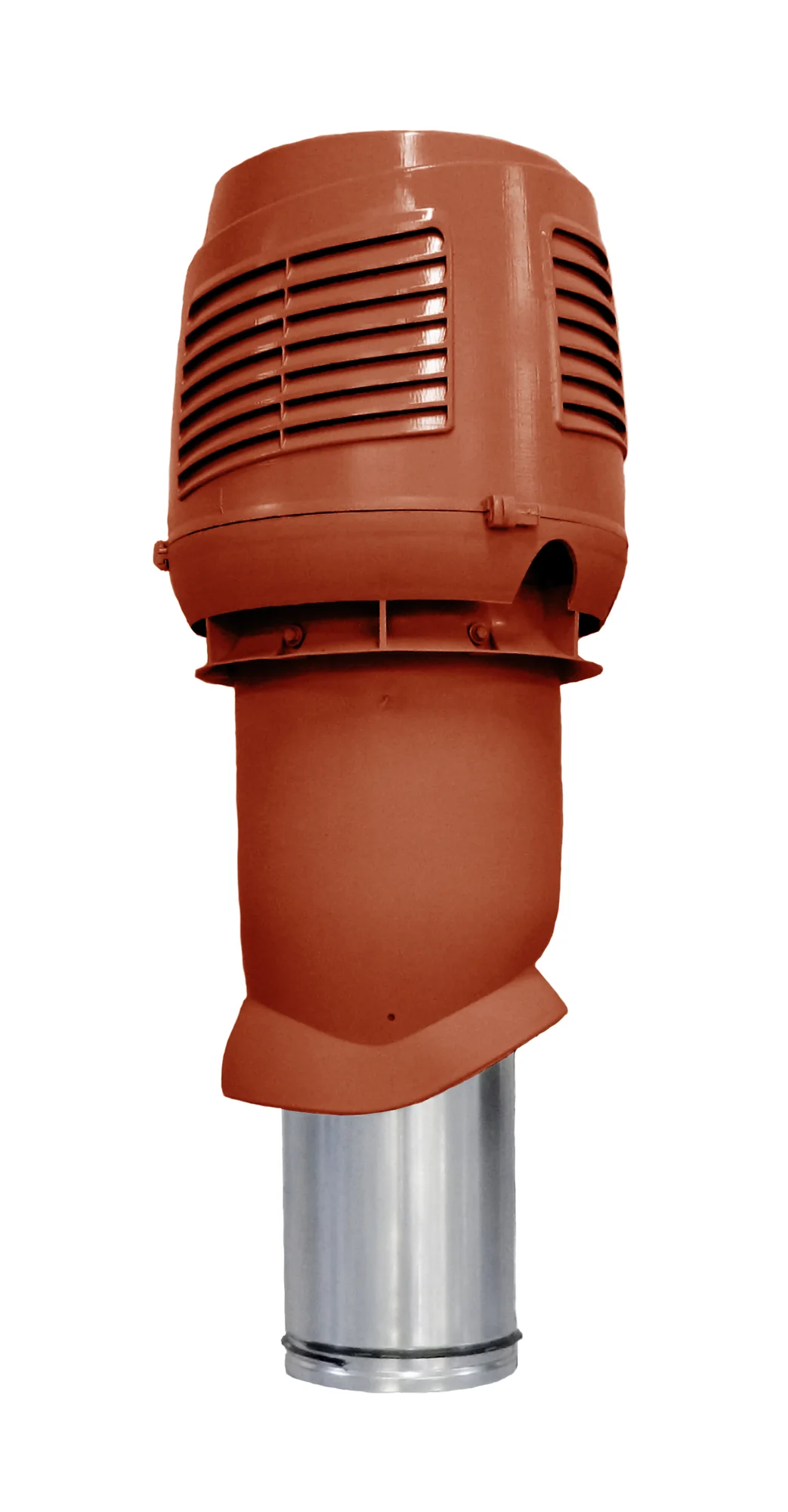 Dachowa czerpnia powietrza VILPE INTAKE 160P/IS/500 w kolorze ceglastym
