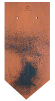 Dachówka karpiówka Antik Krój sześciokątny czerwień naturalna granulowana (fot. Creaton)