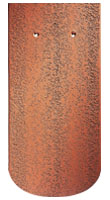 Dachówka karpiówka Sakral krój łukowy czerwień naturalna chropowata (fot. Creaton)