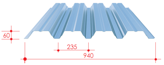 Profile trapezowe konstrukcyjne BTR 60