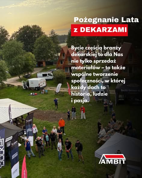 Sommeravslutning med Den polske taktekkerforeningen i Wdzydze