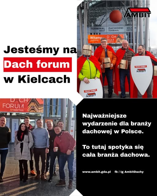 Ambit på messen Dach Forum i Kielce